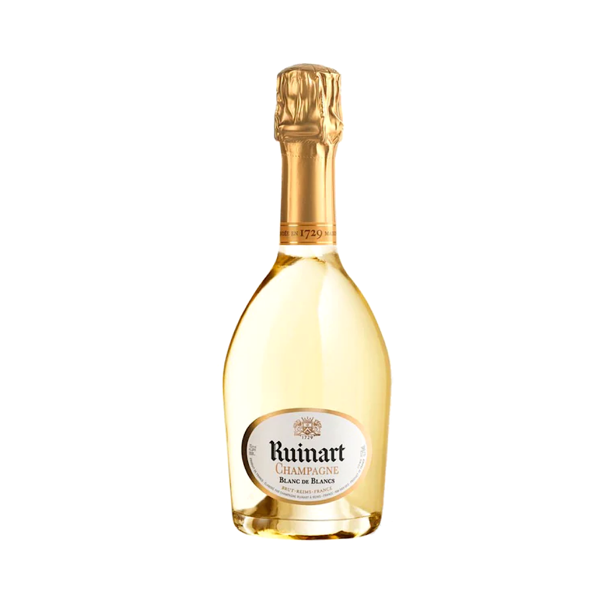 Ruinart Blanc de Blanc Champagne HALF BOTTLE 37.5CL – North