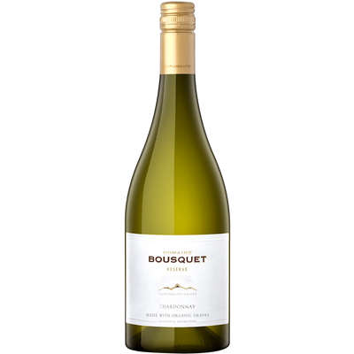 Domaine Bousquet Reserve Chardonnay 2018 6 Bottle Case 75cl.