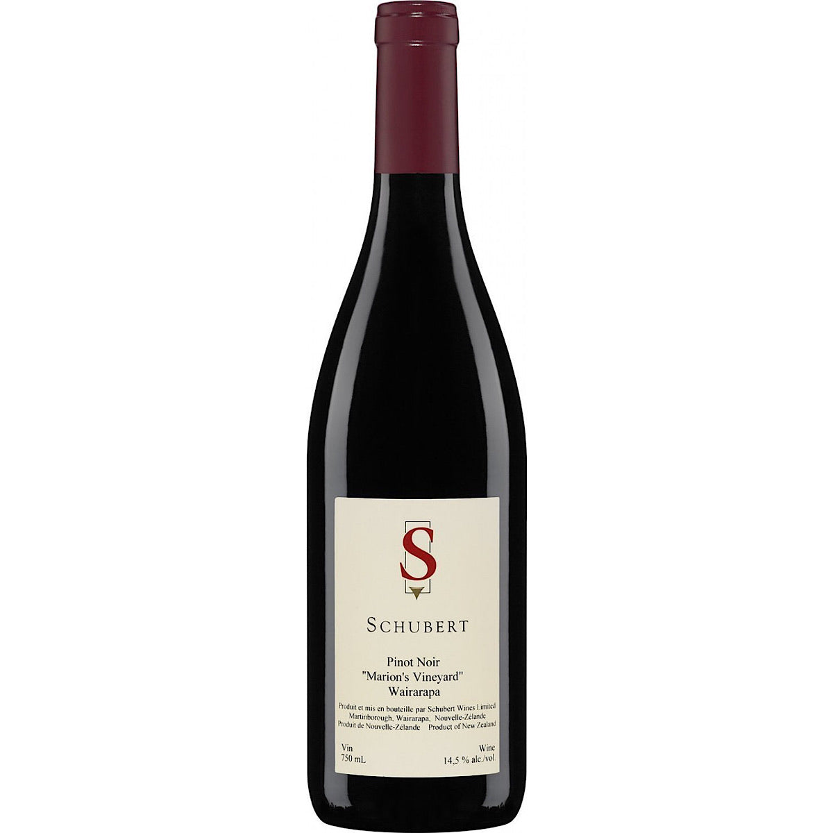 未開封 ワイン 赤ワイン SCHUBERT 2018 CON BRIO NZ Schubert Pinot Noir(シューベルト ピノ・ノワール) | Vinica