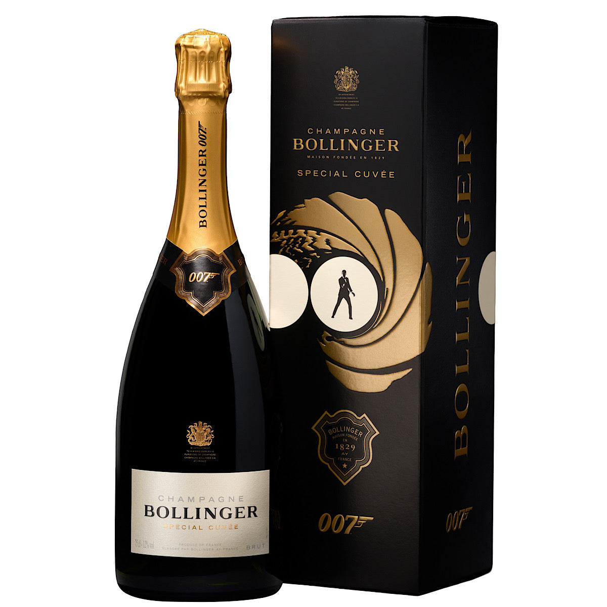 Bollinger Special Cuvée NV Champagne Gift Box 75cl 007 Limited Edition