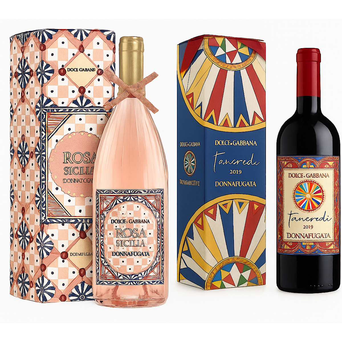 Donnafugata Dolce & Gabbana ‘Rosa’ and Red Gift Box