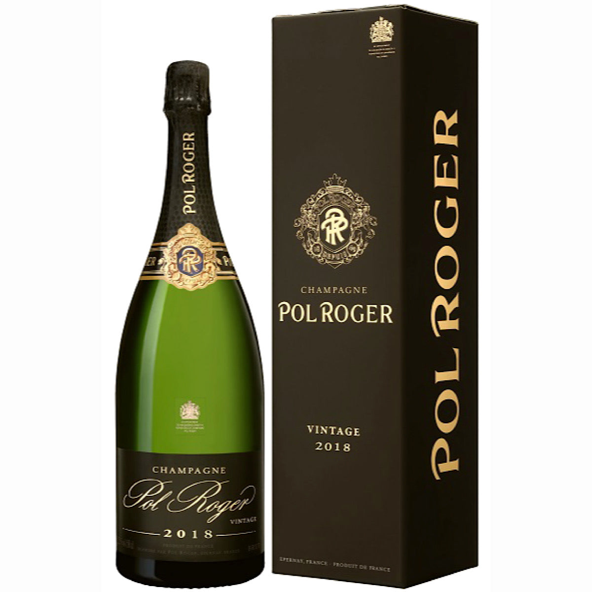 Pol Roger Champagne Vintage 2018 Gift Box 75cl