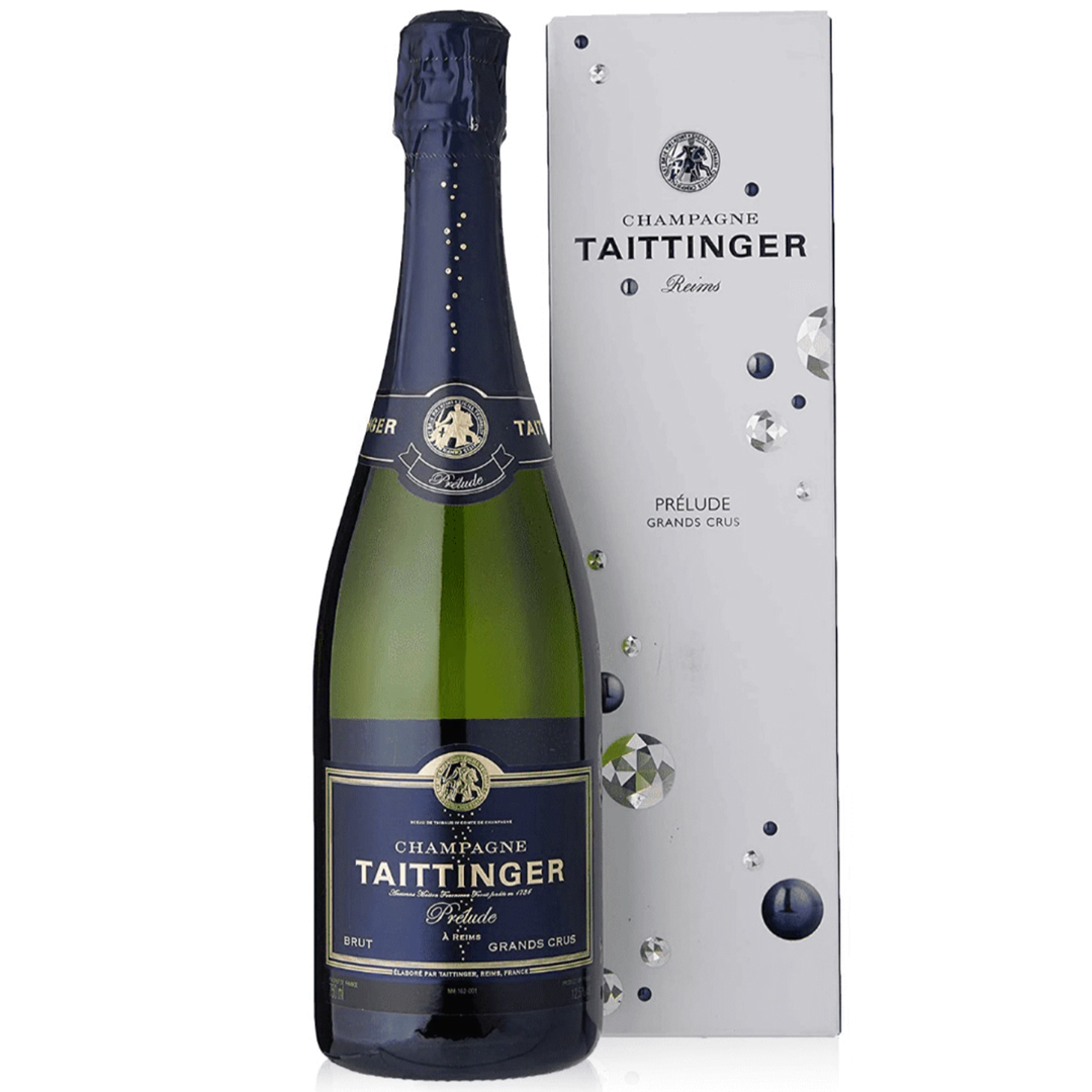 Taittinger Prelude Champagne in Gift Box 6 Bottle Case 75cl