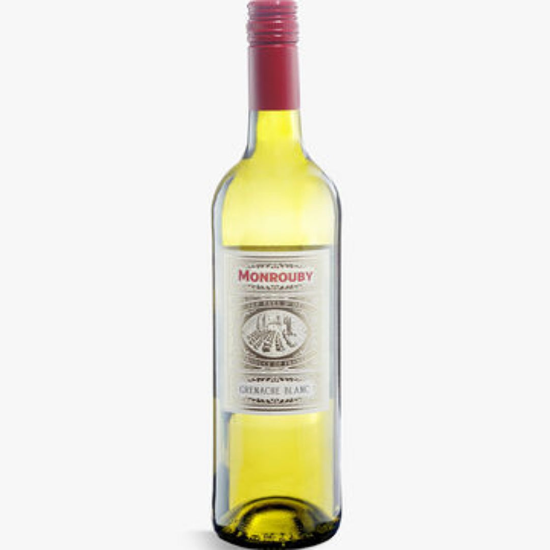 Monrouby, Grenache Blanc IGP Pays d’Oc 12 Bottle Case 75cl