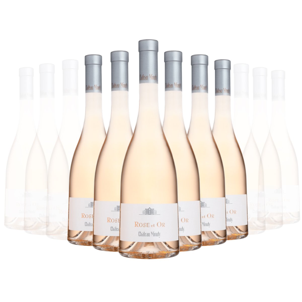 Château Minuty et Or Côtes de Provence Rosé 6 Bottle Case 75cl