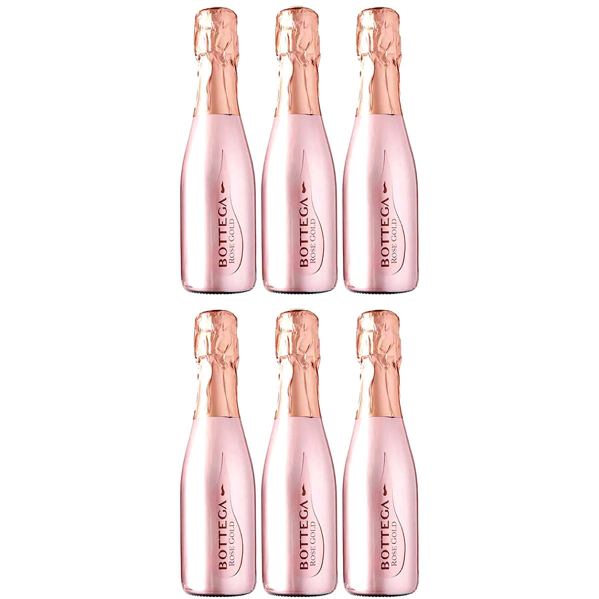 Bottega Gold Prosecco Rose mini 6 pack 20cl