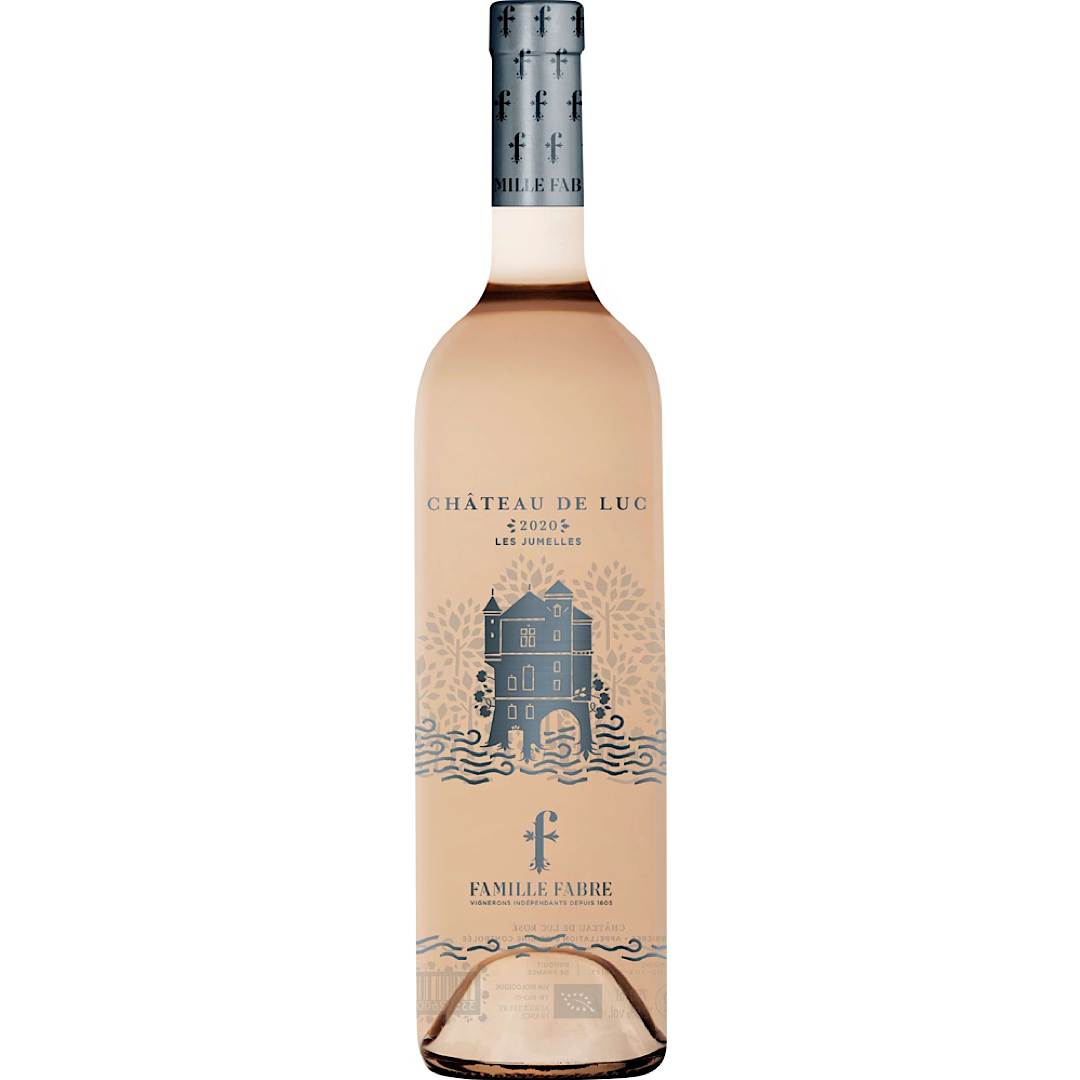 Château de Luc Corbieres Rosé ‘Les Jumelles' 6 Bottle Case 75cl