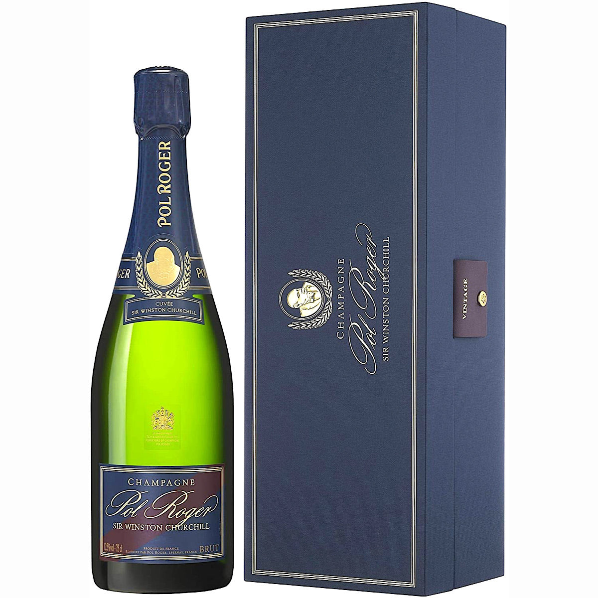 Pol Roger Cuvée Sir Winston Churchill Champagne 2015 GIft Box 75cl