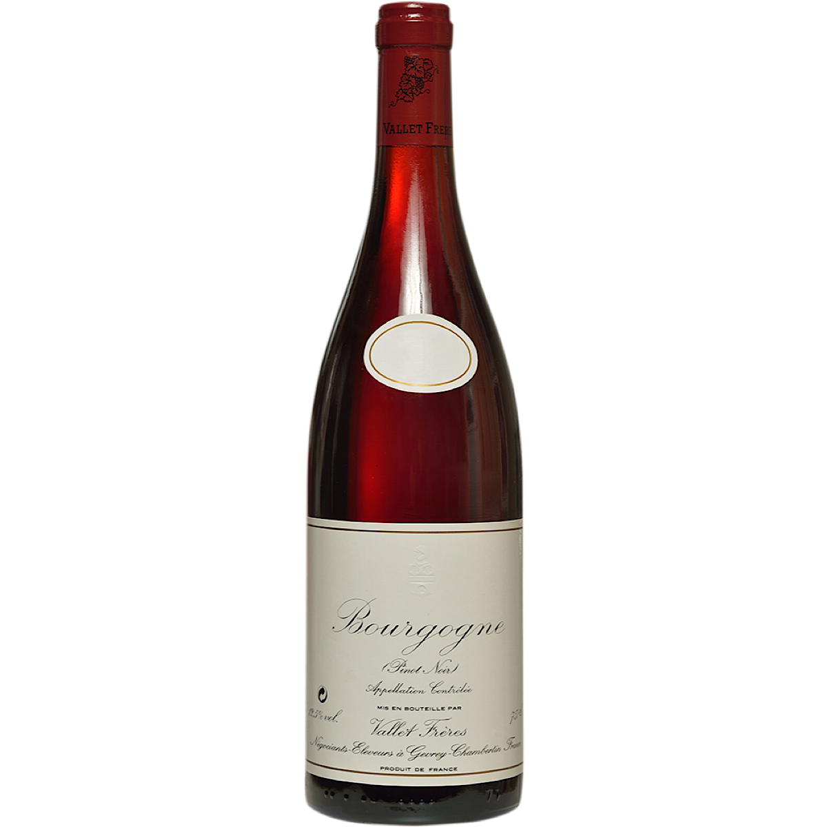 Vallet Frères Bourgogne Pinot Noir 6 Bottle Case 75cl