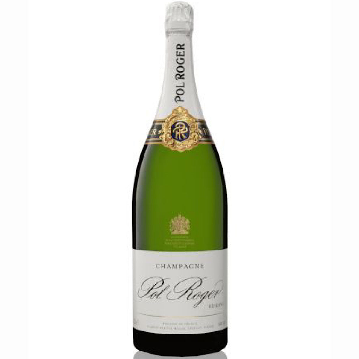 Pol Roger Brut Reserve Champagne NV  Box Jeroboam 3 Litre