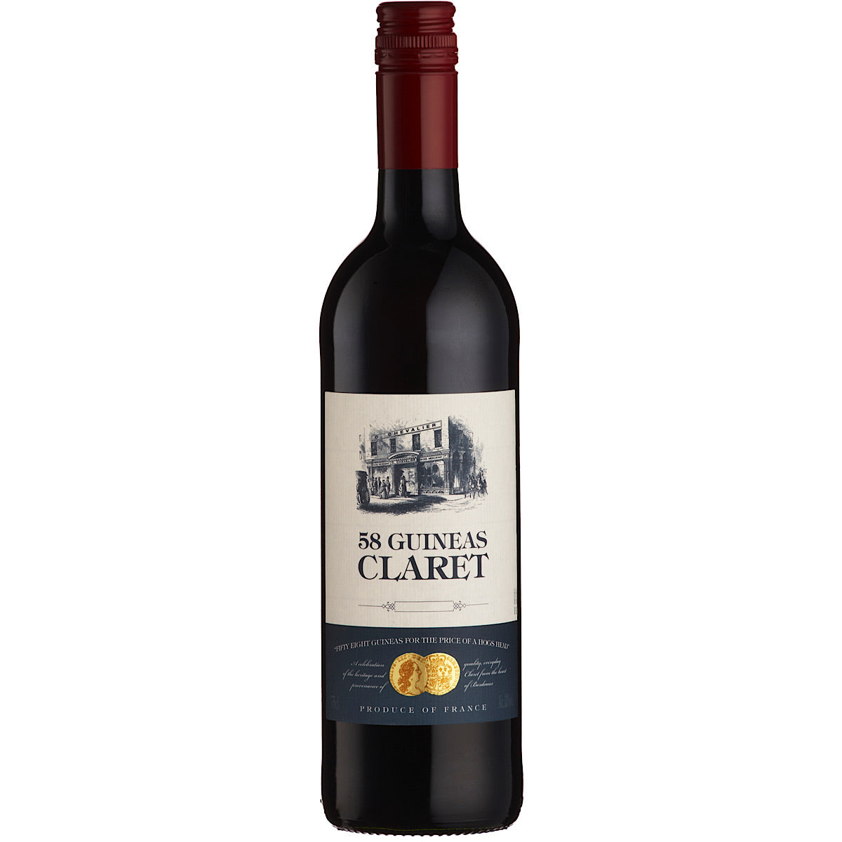 ’58 Guineas’ Claret, Bordeaux  12 Bottle Case 75cl