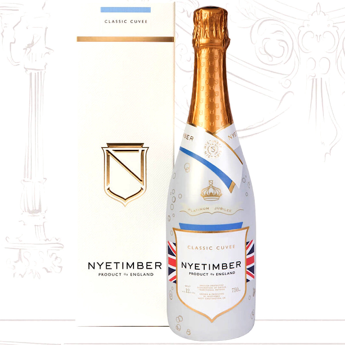 Nyetimber Classic Cuvee Jubilee Edition Gift Box  75cl