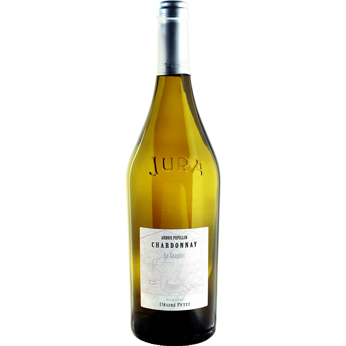 Domaine Désiré Petit Chardonnay Le Grapiot ‘Sans Sulfites’ AOP Arbois 6 Bottle Case 75cl