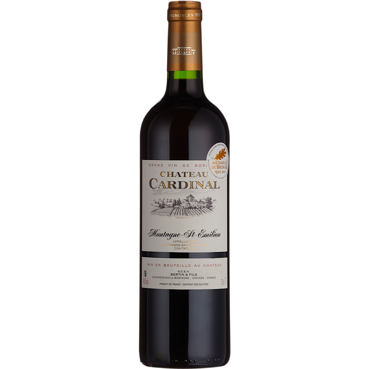 Château Cardinal, Montagne-Saint-Émilion 6 Bottle Case 75cl