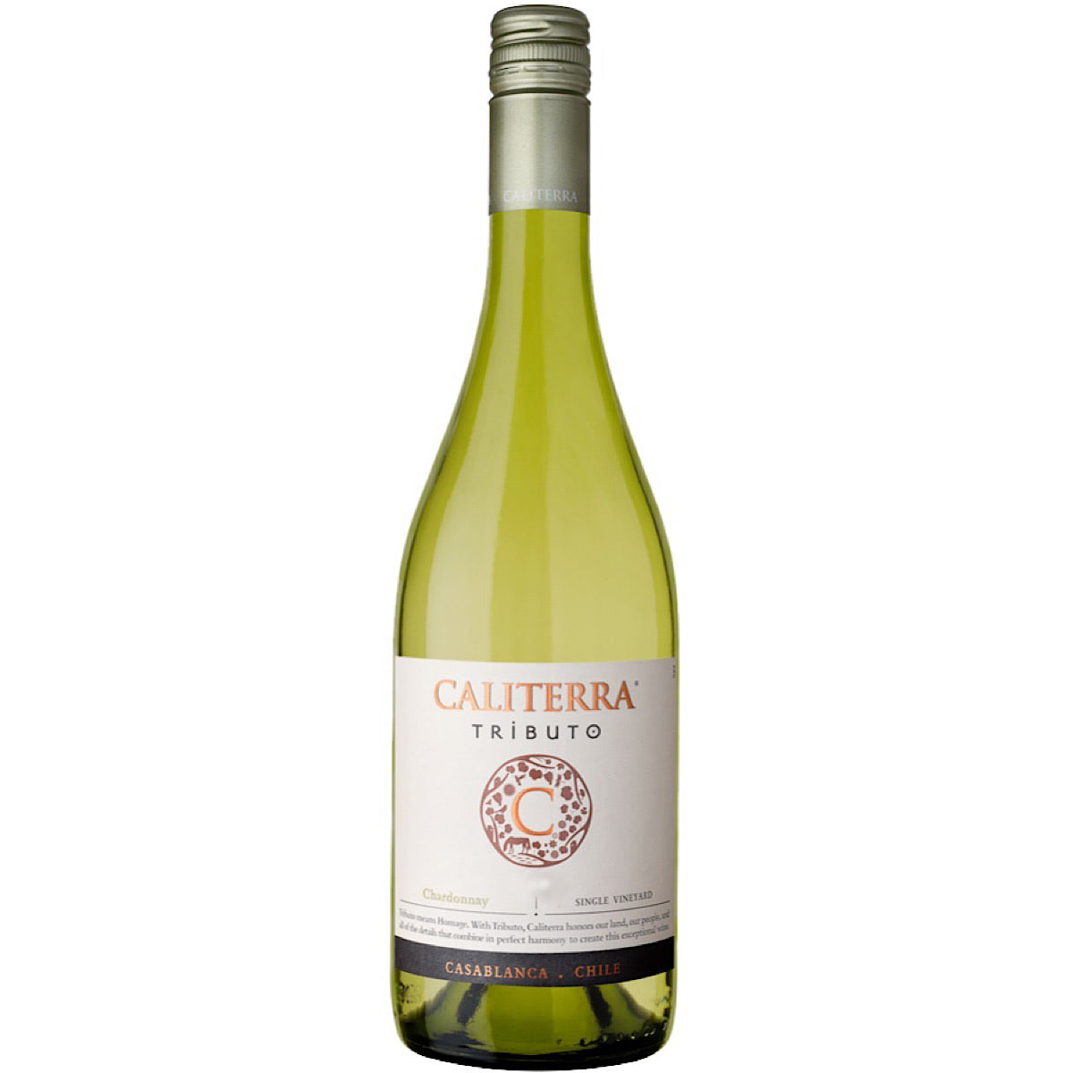 Caliterra Tributo ‘Single Vineyard’ Chardonnay 12 Bottle Case