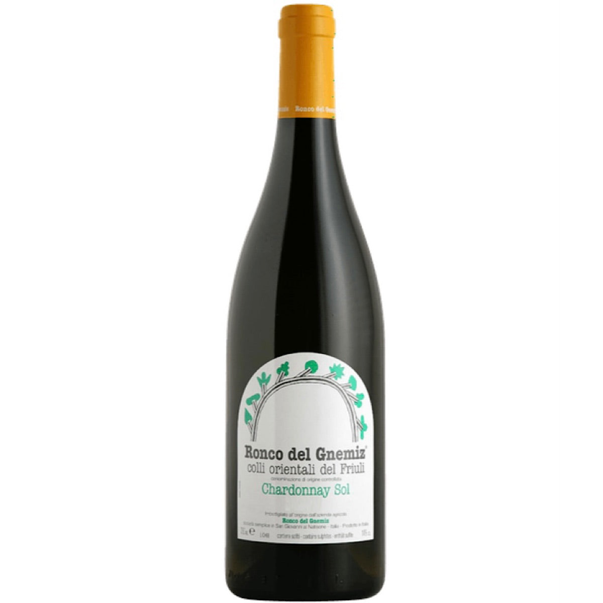Ronco del Gnemiz, Chardonnay Sol - Organic, 6 Bottle Case 75cl