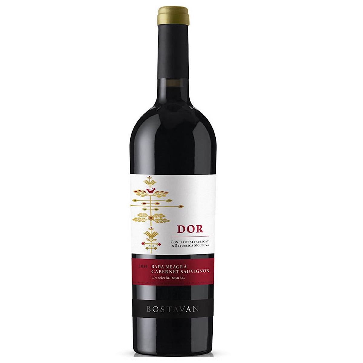 Bostavan DOR Rara Neagra & Cabernet Sauvignon, 6 Bottle Case, 75cl